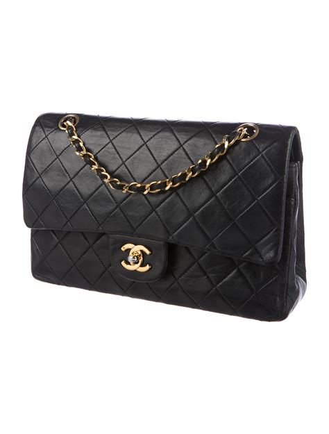 chanel classic flap small|chanel vintage medium flap.